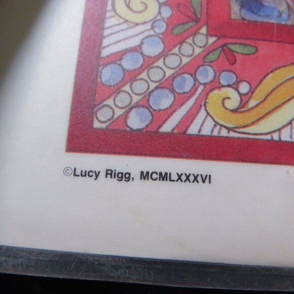 Vintage LUCY RIGGS 1986 Placemat COUNTRY FAIR #8 (professional thick lamination) - Picture 6 of 12